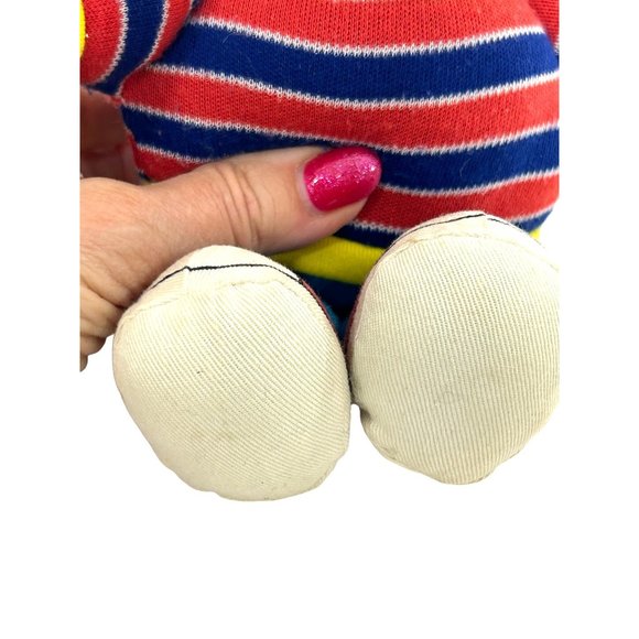 Ernie Sesame Street Plush Toy Vintage Applause 1990s Muppets Jim Henson Unisex - Picture 11 of 17